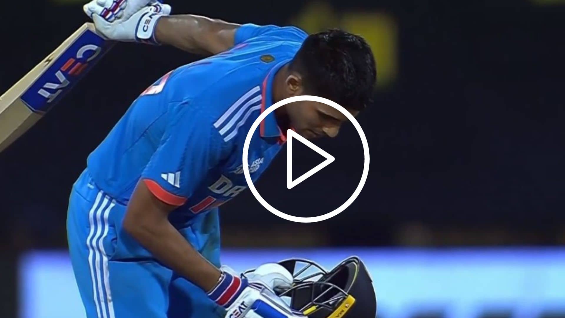 [Watch] Shubman Gill Does His Trademark Celebration After Fifth ODI Century